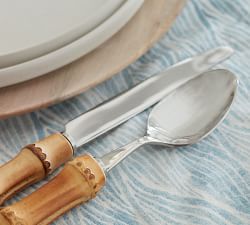 Natural Bamboo Flatware Sets