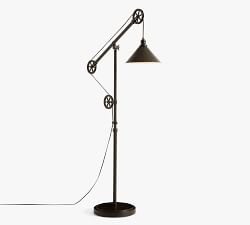 Warren Pulley Task Floor Lamp (68&quot;)