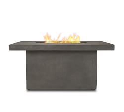 Trinity Concrete Rectangular Propane Fire Pit Table (50&quot;)