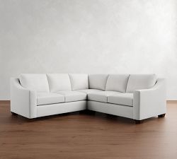 York Slope Arm 3-Piece L-Shaped Sectional (92&quot;)