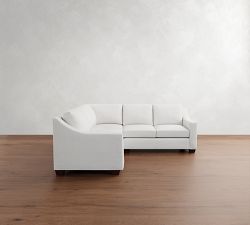 York Slope Arm 3-Piece L-Shaped Sectional (92&quot;)