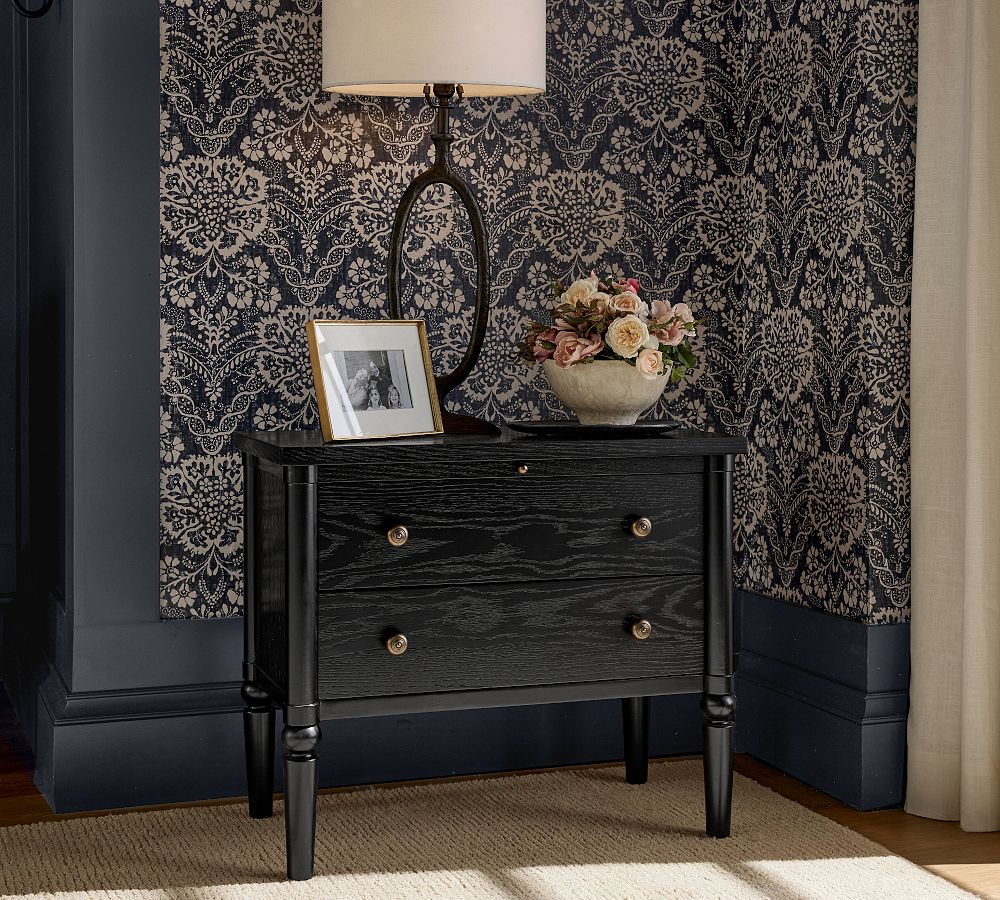 Chris Loves Julia Modern Traditional Nightstand (28") Pottery Barn