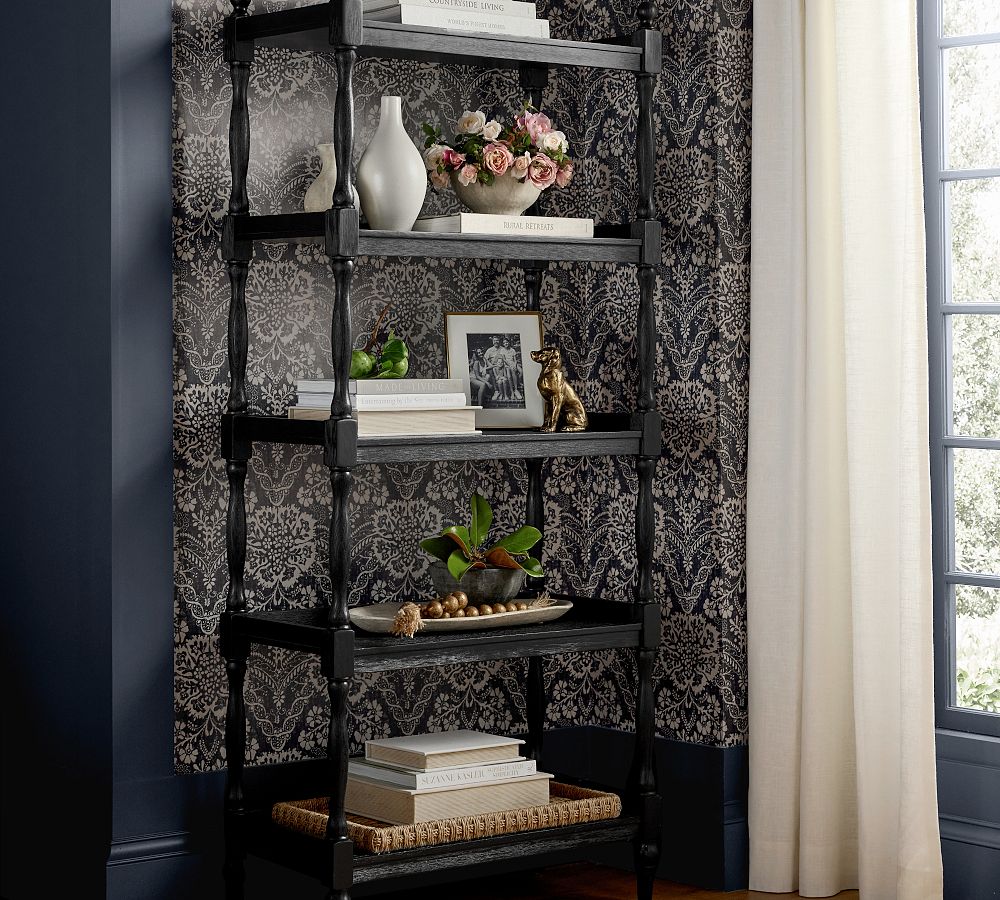 Chris Loves Julia Modern Traditional Bookcase (32") Pottery Barn