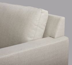 Sanford Square Arm Sofa (62&quot;&ndash;87&quot;)