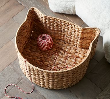 Cat Storage Basket Pottery Barn