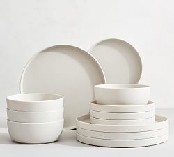 Mason Modern Outdoor Melamine 12-Piece Dinnerware Set