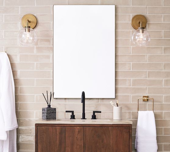 Blake Rectangular Mirror | Pottery Barn