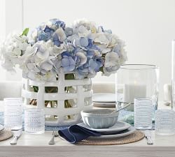 Faux Blue Hydrangea Bundle