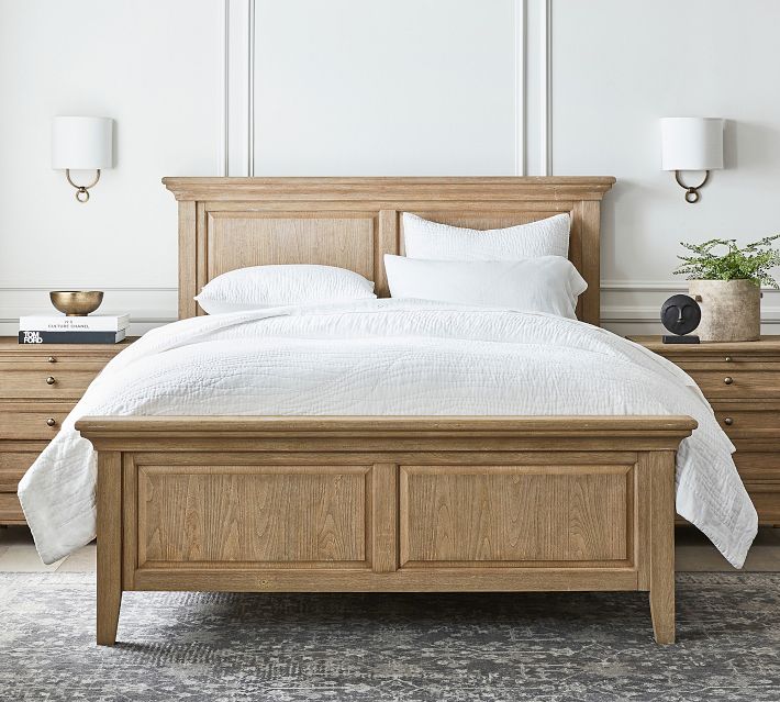 Pottery barn king beds discount