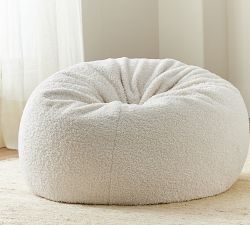 Cozy Teddy Faux Fur Bean Bag