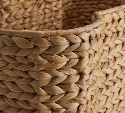 Handwoven Seagrass Pet Storage Basket