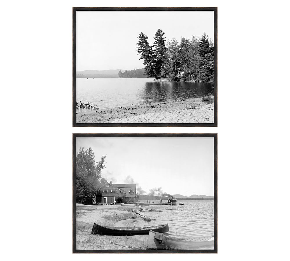 Lake Nostalgia Framed Prints