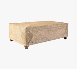 Noah Rectangular Woven Coffee Table (48&quot;)