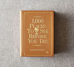 1,000 Places To See Before You Die Leather-Bound Book