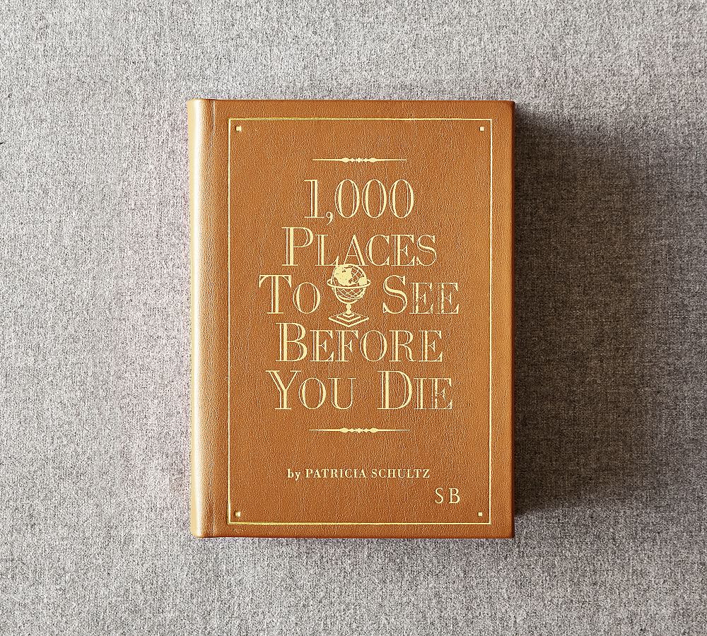 1,000 Places To See Before You Die Leather-Bound Book