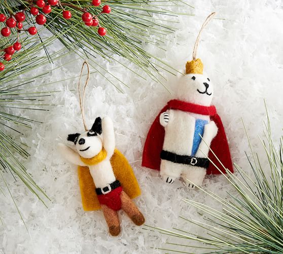 St. Jude Felt Superhero Ornaments