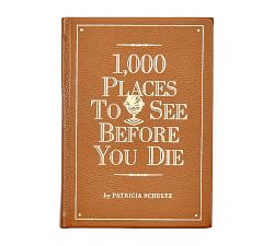 1,000 Places To See Before You Die Leather-Bound Book