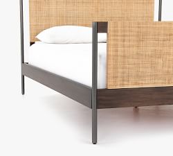 Haiden Cane Platform Bed