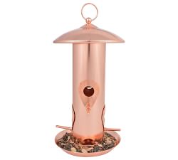 Copper Bird Feeder