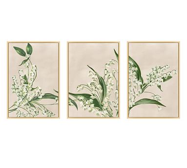 Floral Garden Framed Wall Art by Monique Lhuillier | Pottery Barn