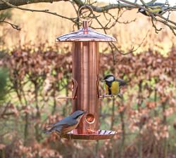 Copper Bird Feeder