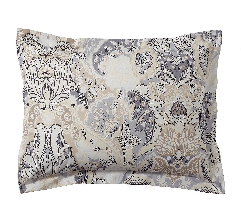 Celeste Percale Sham Set of 2