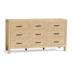 Linwood 9-Drawer Dresser, Bone White