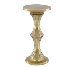 Harlow Round Metal Cocktail Table