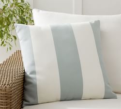 Classic Striped Outdoor Pillow