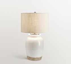 Miller Ceramic Table Lamp (25&quot;-37&quot;)