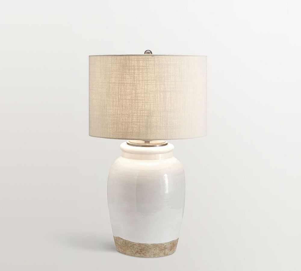 Miller Ceramic Table Lamp (25&quot;-37&quot;)