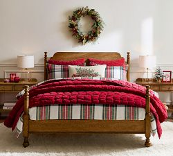 Stewart Plaid Cotton Duvet Cover