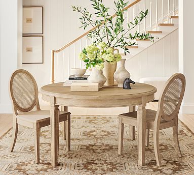 Pottery barn round extendable table hotsell