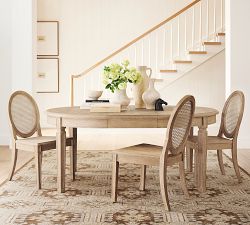 Sausalito Round Extending Dining Table (54&quot;-72&quot;)