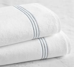 Grand Organic Cotton Embroidered Towel