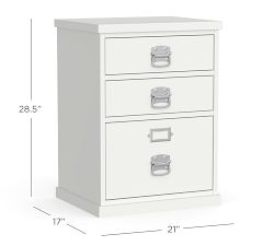 Bedford 20.5&quot; 3-Drawer File Cabinet