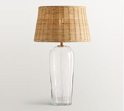 Carter Woven Table Lamp (18&quot;-29&quot;)