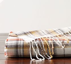 Dunston Plaid Throw Blanket