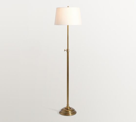 Chelsea Metal Adjustable Floor Lamp (50"-70") | Pottery Barn