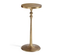 Round Metal Drink Table (9.5&quot;)