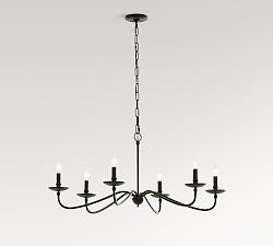 Lucca Iron Chandelier (38&quot;-50&quot;)