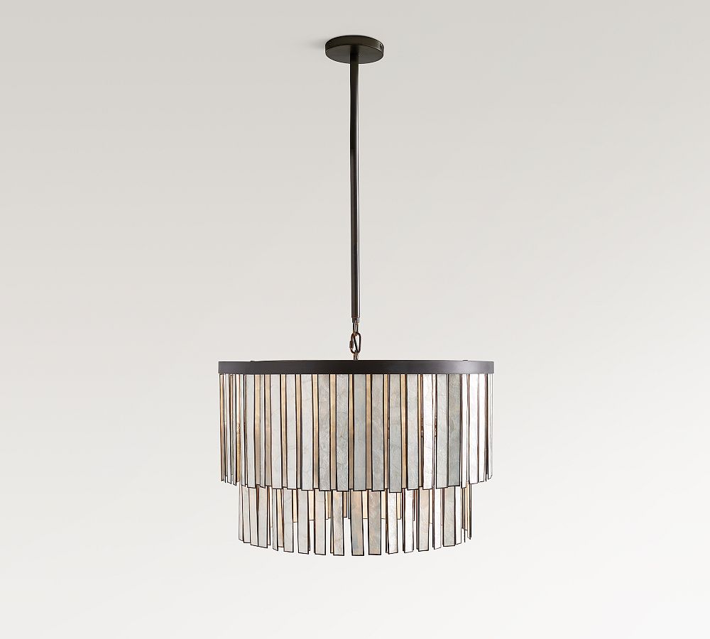 Astrid Capiz Round Chandeliernull