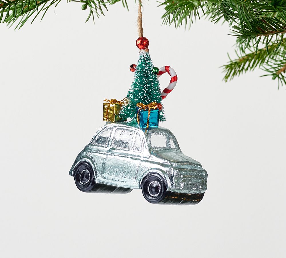 Car with Tree Ornament