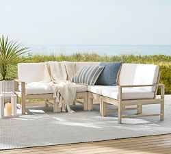 Indio Eucalyptus 5-Piece Outdoor Sectional (78&quot;)