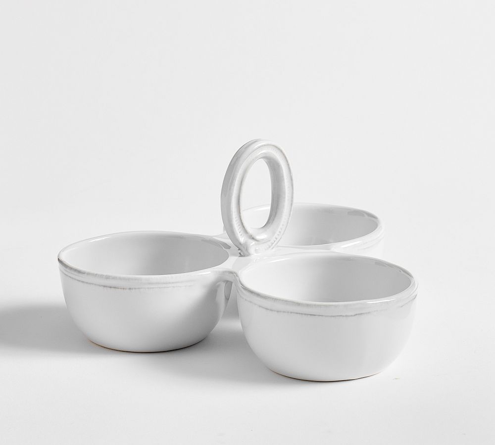 Monique Lhuillier Arles Triple Condiment Server