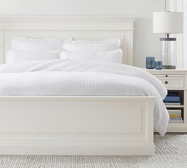 Pottery Barn White online Honeycomb Cotton Comforter King/Cal King