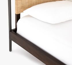 Haiden Cane Platform Bed