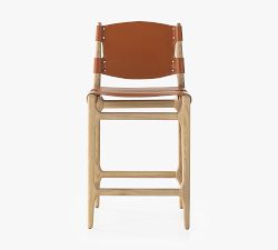 Izzy Leather Stool