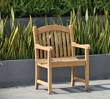 Pottery barn teak chairs discount