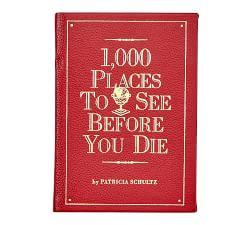 1,000 Places To See Before You Die Leather-Bound Book